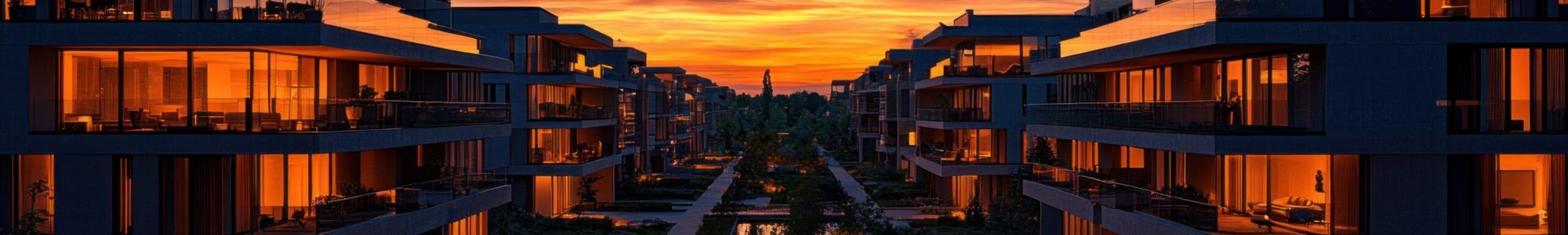 Luxury Apartments at Dusk
